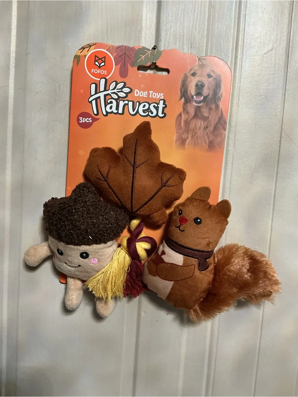 Fofos Harvest Pet Toy, Small Dog Toy Set, , 3 Pieces